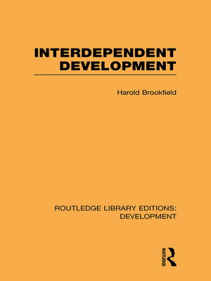 cover image of Interdependent Development